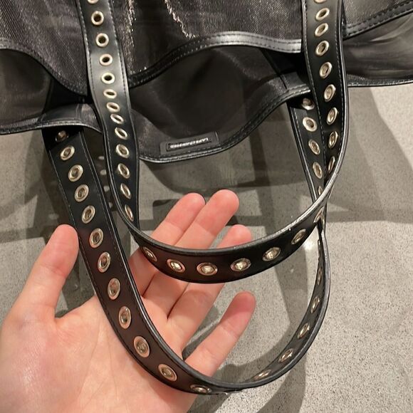 Lane Crawford Mesh Tote Bag - Picture 4 of 10